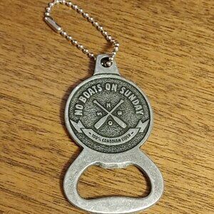 No Boats On Sunday Beer Bottle Opener Bottle Opener with Keychain OARS UP!
